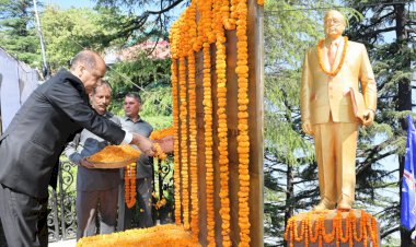 सामाजिक न्याय के योद्धा हैं बाबा साहब, कांग्रेस ने सदा बाबा साहेब का अपमान किया : जयराम ठाकुर