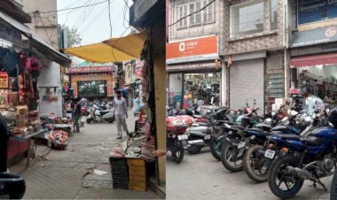 ख़ास खबर : अतिक्रमण हुआ बेकाबू ..प्रमुख बाजार में कई स्थानों पर चलना मुश्किल -अतिक्रमण करने वाले दुकानदारों में  ऊं ची पंहुच वाले ज्यादा