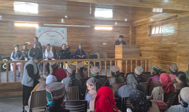 किन्नौर जिला की ग्राम पंचायत रिब्बा में विधिक जागरूकता शिविर आयोजित