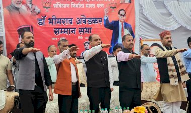 कांग्रेस ने हमारे पवित्र संविधान को सत्ता हासिल करने का एक हथियार बना दिया था : नंदा