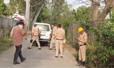 पांवटा में युमना घाट के नजदीक पेड़ से लटका शव बरामद, पुलिस ने कब्जे में लिया..