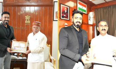 राज्यपाल व मुख्यमंत्री को राज्य स्तरीय हरोली उत्सव-2025 का न्यौता, डीसी ने शिष्टाचार भेंट कर औपचारिक रूप से उत्सव में किया आमंत्रित