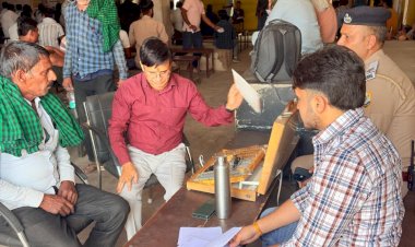 बद्दी पुलिस की सराहनीय पहल: ट्रक चालकों के लिए नेत्र परीक्षण शिविर का आयोजन