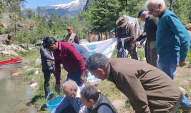 8वीं नेशनल ओपन 'कैच एंड रिलीज़ ' ट्रॉउट आखेट चैंपियनशिप 25 से शुरू हो कर