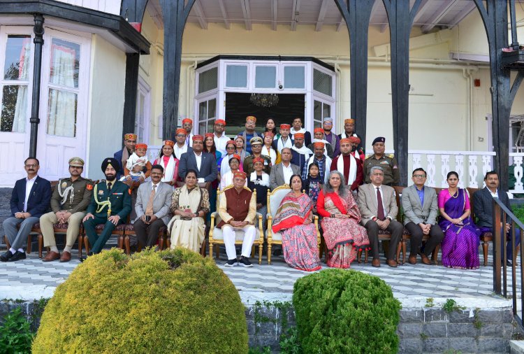 राजभवन में विभिन्न राज्यों के स्थापना दिवस पर मिलन कार्यक्रम आयोजित