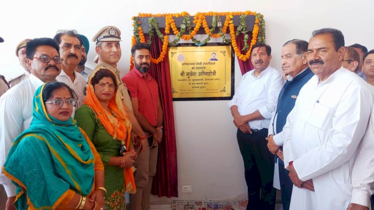 उपमुख्यमंत्री ने हरोली में 8 करोड़ की विकास परियोजनाओं का लोकार्पण एवं भूमिपूजन किया