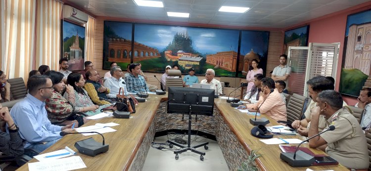 अधिकारियों-कर्मचारियों को सिखाए भीड़ प्रबंधन के उपाय, डीडीएमए के सौजन्य से हमीर भवन में आरंभ हुई कार्यशाला