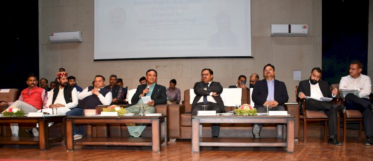 जगत सिंह नेगी ने 31 मई, 2025 तक एफआरए से सम्बन्धित बैठकें आयोजित करने के दिए निर्देश