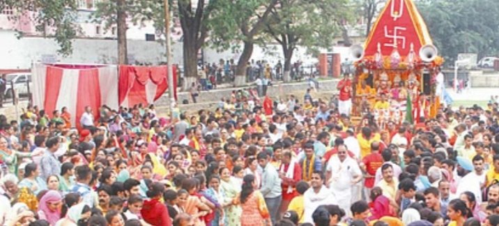 भगवान श्री जगन्नाथ रथ यात्रा:लड्डू गोपाल जी अनुष्ठान के साथ प्रभात फेरी कार्यक्रम आरंभ
