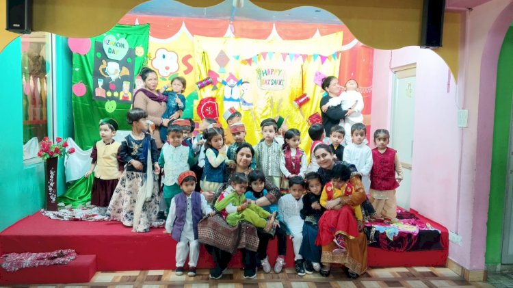 शैम रॉक रोजेज़ स्कूल कच्चीघाटी में धूमधाम से मनाया गया बैसाखी पर्व 