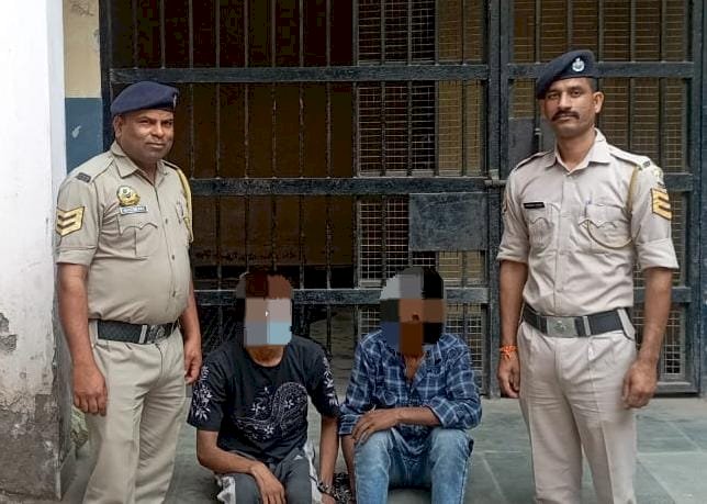 बद्दी पुलिस ने चोरी के मामले में 2 आरोपी धरे