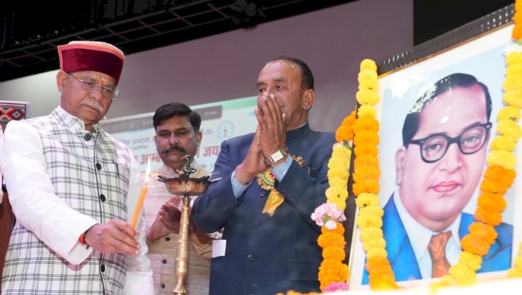 राज्यपाल ने डॉ. अंबेडकर की जयंती पर श्रद्धांजलि अर्पित की