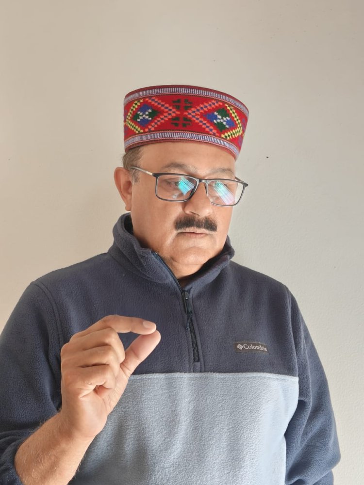 व्यवस्था परिवर्तन का नया अविष्कार । होली मनाएं प्रशासन, बिल दे हिमाचल सरकार : विवेक शर्मा
