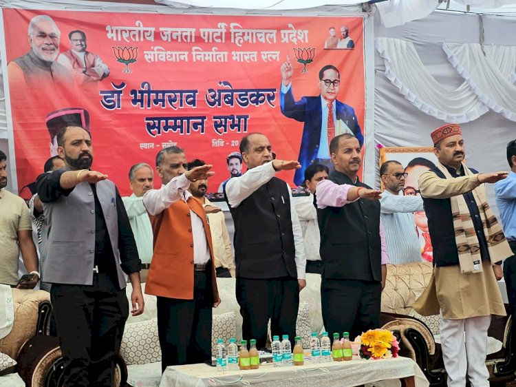 कांग्रेस ने हमारे पवित्र संविधान को सत्ता हासिल करने का एक हथियार बना दिया था : नंदा