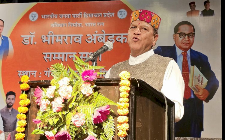 नेहरू-गांधी परिवार और उस परिवार का पालन-पोषण यही कांग्रेस पार्टी का लक्ष्य : बिंदल