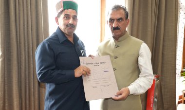 उप-मुख्य सचेतक ने मुख्यमंत्री से भेंट की