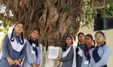 सैनवाला जमा दो स्कुल के छात्रों ने सीखा फ़्लोरा कोड बनाना...