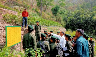 सिरमौर में 203 नव नियुक्त वन मित्रों को किया जा रहा है प्रशिक्षित
