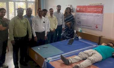 हिमाचल ड्रग्स मैन्युफैक्चरिंग एसोसिएशन के रक्तदान शिविर में 144 युनिटस  एकत्रित हुए..