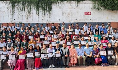 सैनवाला जाम दो स्कूल के पीयूष चौहान की कविता सबसे अच्छी,जीता प्रथम स्थान..