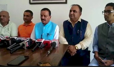 मेडिकल कॉलेज को लेकर विधायक अजय सोलंकी की टिप्पणी पर बीजेपी का पलटवार..विनय गुप्ता बोले सरकार की नाकामी है..