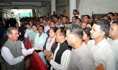 ग्राम रोजगार सेवक संघ के प्रतिनिधिमंडल ने मुख्यमंत्री से भेंट की