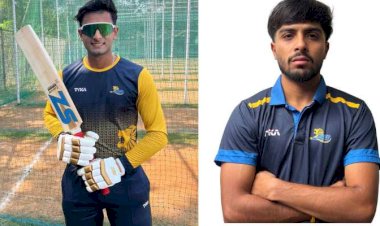 बीसीसीआई के हाई परफॉर्मेंस कैंप के लिए दो उभरते हुए अंडर-23 क्रिकेट खिलाड़ियों का चयन