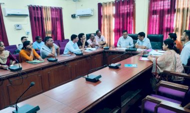 नगर निगम ऊना में शामिल हुई पंचायतों के सचिवों के साथ बैठक आयोजित