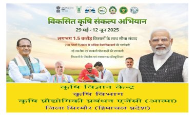 विकसित कृषि संकल्प अभियान के दौरान  किसानों को किया जाएगा जागरूक