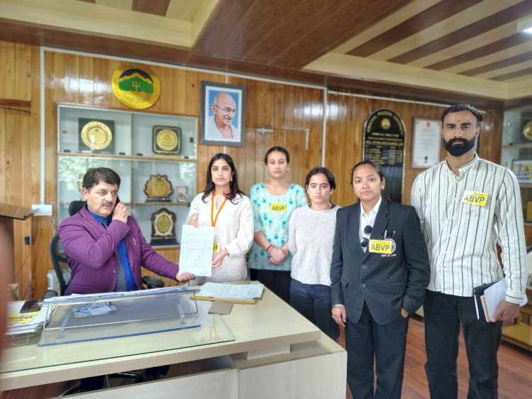 परीक्षा देने जा रहे अभाविप कार्यकर्ता पर किया गया जानलेवा हमला - अभाविप