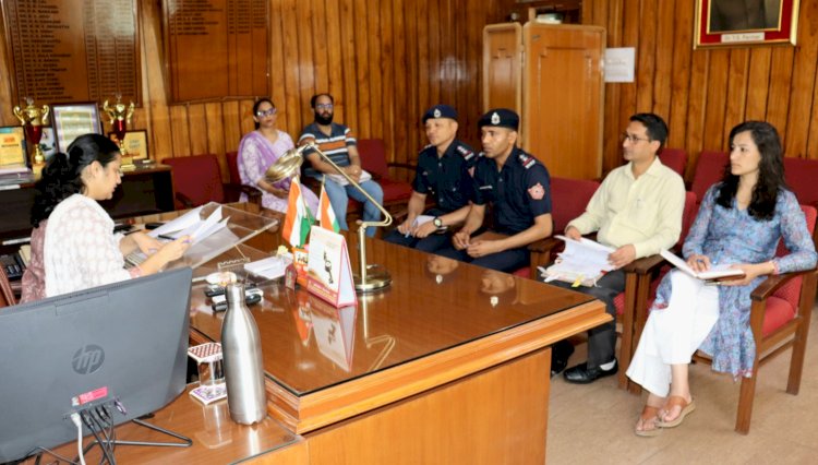 आपदाओं से निपटने के लिए जिला में 19 से 31 मई तक होगा परिचय अभ्यास कार्यक्रम- प्रियंका वर्मा
