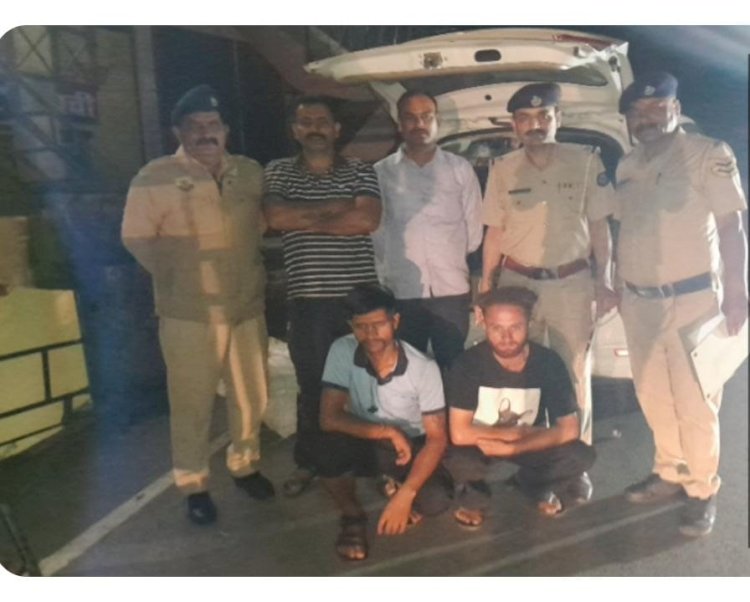 राजगढ़ में 48 बोतल शराब पकड़ी,पुलिस ने आरोपी धरे..