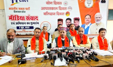 15 जुलाई से 15 अगस्त तक प्रदेश भर में 88099 पेड़ भाजपा द्वारा लगाए जाएंगे : राजीव बिंदल