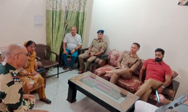 उपायुक्त ने ऑपरेशन सिंदूर में घायल वीर जवान व्यास देव से की मुलाकात