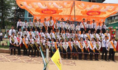 कुल्लू कान्वेंट स्कूल में अलंकरण समारोह आयोजित