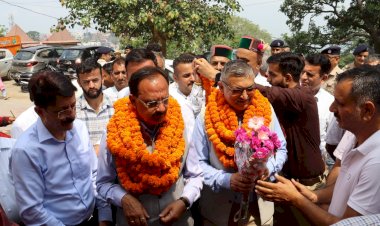 प्रदेश सरकार विद्यार्थियों को गुणात्मक तथा संस्कार युक्त शिक्षा प्रदान करने के लिए प्रयासरत- हर्षवर्धन चौहान