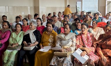 भाजपा संजौली मंडल ने किया विकसित भारत संकल्प सभा का आयोजन