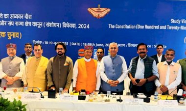 एक देश एक चुनाव पर डॉ बिंदल की अध्यक्षता में भाजपा ने सौंपी समिति को रिपोर्ट