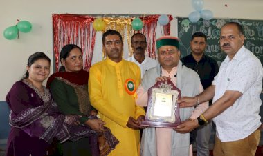 उपाध्यक्ष विधानसभा ने किया लगभग 40 लाख से निर्मित विज्ञान प्रयोगशाला के 5 कमरों का उदघाटन