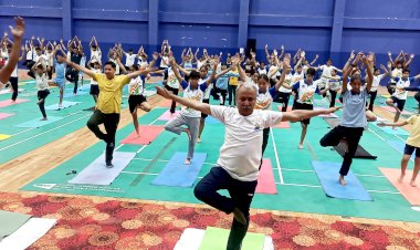 अपनी दिनचर्या में योग के लिए अवश्य निकालें समय : सुनील शर्मा बिट्टू