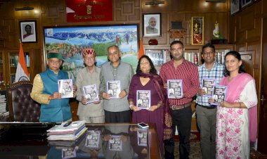 राज्यपाल ने नशा उन्मूलन आधारित पुस्तक का विमोचन किया