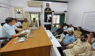 सतलुज नदी का जलस्तर बढ़ने पर आपदा प्रबंधन बैठक का आयोजन