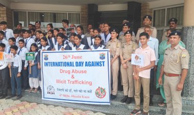 6वीं इंडिया रिज़र्व बटालियन धौलाकुआं में अंतर्राष्ट्रीय नशा निषेध एवं अवैध तस्करी विरोधी दिवस का आयोजन