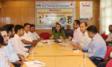 सड़क हादसों को न्यूनतम करने के लिए सभी विभाग आपसी समन्वय से करें कार्य : एडीएम