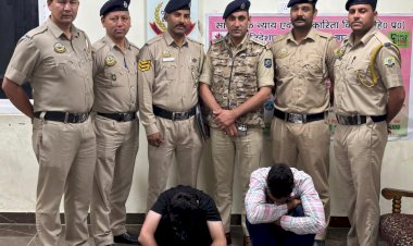 मनाली: 106.62 चिट्टा पकड़ा , पुलिस ने हरियाणा के दो युवक दबोचे..