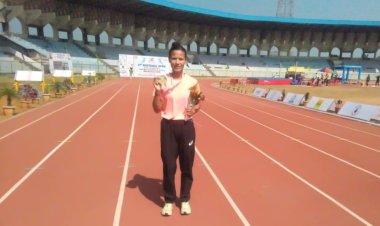 सिरमौर जिले की निकिता शर्मा ने 1500 मीटर दौड़ में सिल्वर मेडल प्राप्त किया...