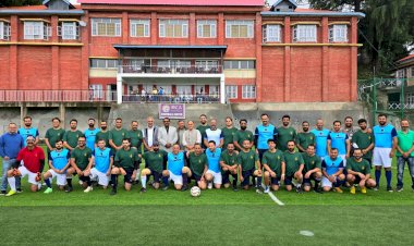 बिशप कॉटन स्कूल फुटबॉल प्रतियोगिता :बीसीएस 5-3 से जीता