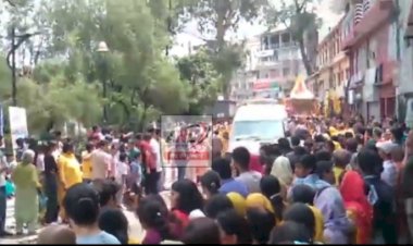 नाहन: भगवान श्री जगन्नाथ रथ यात्रा में जब आस्था ने मानवता के लिए पल भर में राह बनाई, एम्बुलेंस के लिए....