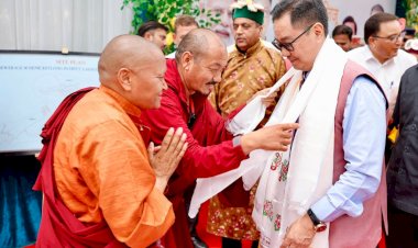 केंद्रीय संसदीय एवं अल्पसंख्यक कार्य मंत्री किरेन रिजिजू  कुल्लू पहुंचे....