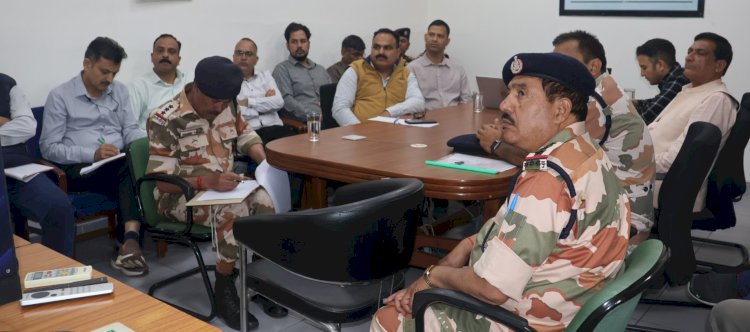 राज्य स्तरीय मेगा मॉक ड्रिल पर टेबल टॉप एक्सरसाइज